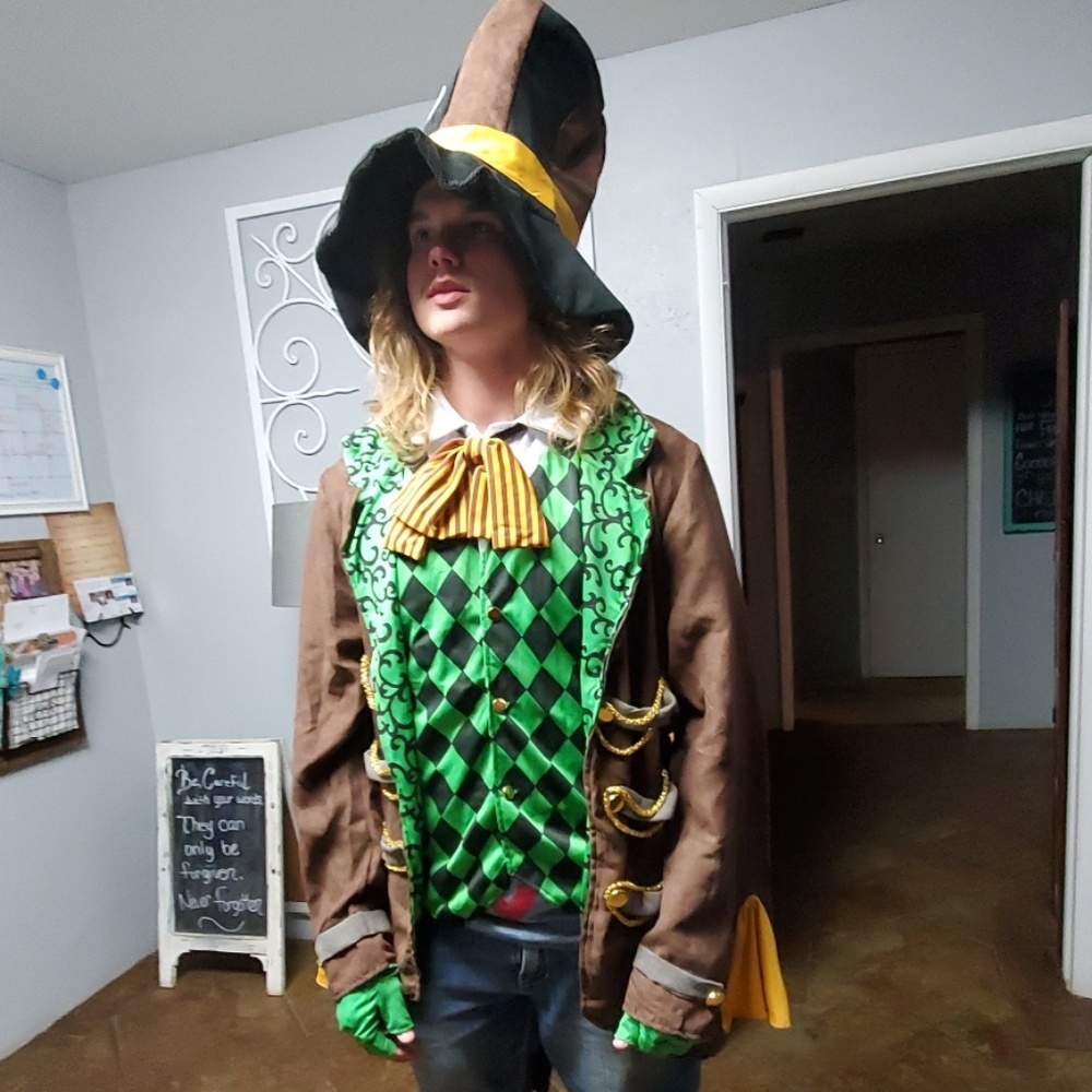 Mad hatter costume.